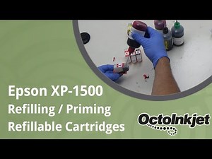 XP15000 Refillable Cartridges - First time and top-up refilling