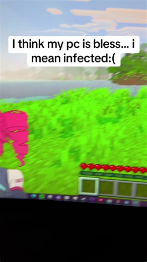 The app name is animaEngine is in Steam this app allows users to put animations in their games or desktop the creator of the animation is @Iva из жалости #fyb #minecraft #kasaneteto #hatsunemiku #vocaloid
