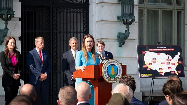 Arkansas governor joins Trump administration's unveiling of USDA Farm Security Action Plan