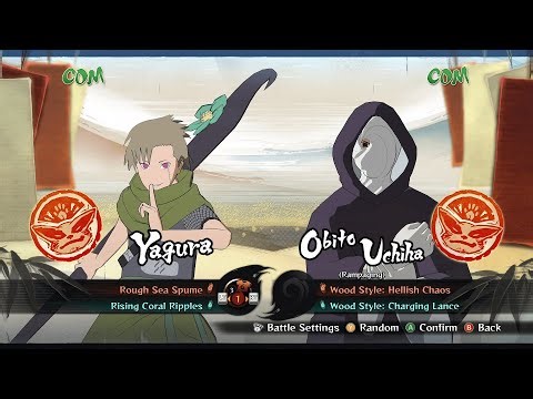 Yagura vs Obito Uchiha (Rampaging) | Naruto Shippuden Ultimate Ninja Storm 4