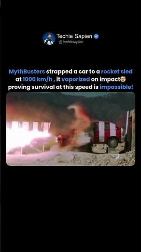 MythBusters Prove Survival Is Impossible at 1000 km/h! 🤯