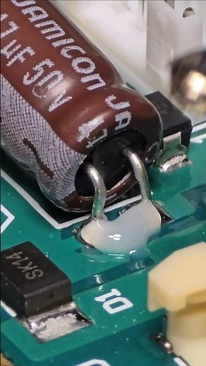 Power Cap Swap! Replacing a Large Through-Hole Capacitor with an Iron 🛠️