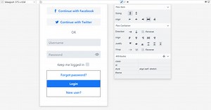 Layout views with flexbox in Vaadin Designer | Vaadin