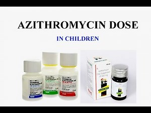 azithromycin dose in children