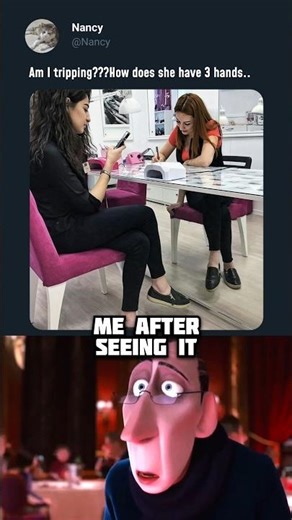 Am I Tripping?! The 3-Hand Optical Illusion