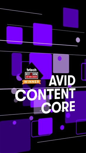 Introduced at IBC2025 and already a winner — Avid Content Core has received Future’s Best of Show Award from TV Tech! ▶️ avid.co/4r2l50WVGBs #avidcontentcore #ibc2025 #ibcshow #roi #broadcast #postproduction #content #contentdataplatform #datahub #mam #avid | Avid