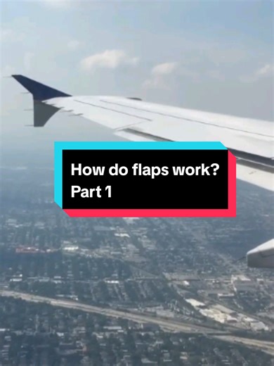 How do flaps work?, part 1 #aviation #airport #flaps #landing #airplane