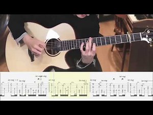 Guitar Tutorial: Reminiscence - Sungha Jung Tabs | Fingerstyle Tabs