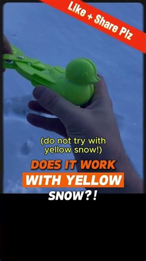 Perfect Rubber Duck Snow Mold? Watch This Winter Test! 🦆❄️