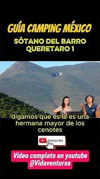 The Mud Cellar in Querétaro 1. CAMPING GUIDES MEXICO. Discover this incredible place.