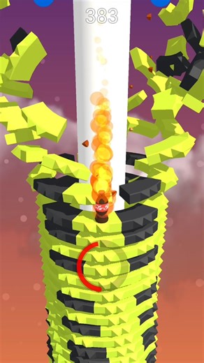 99% Players Fail This Stack Ball Level 😈 | Revozark🥴 gaming#viralvideo