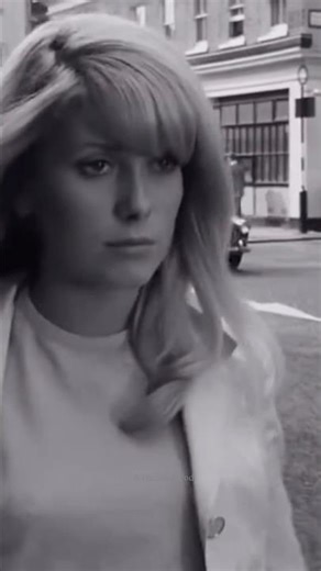 Catherine Deneuve in REPULSION (1965), a British thriller directed by Roman Polanski.