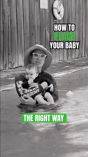 HOW TO HOLD YOUR BABY IN THE POOL PROPERLY - Baby Swim Lesson Tips