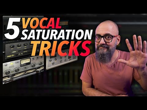 My Top 5 VOCAL SATURATION TRICKS for a PRO Vocal Sound