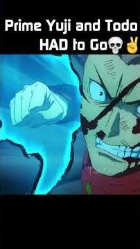 Prime Yuji and Todo HAD to Go 💀✌️#jujutsukaisen #jjk #anime #manga #fyp #shorts #trending
