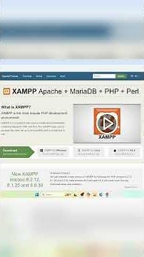 XAMPP: How to install XAMPP and WordPress on windows 11 #shorts #xamppserver #xampp #wordpress