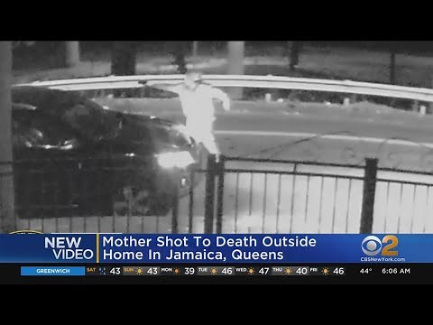 Surveillance Video Shows Gunman Who Shot Woman To Death In Queens