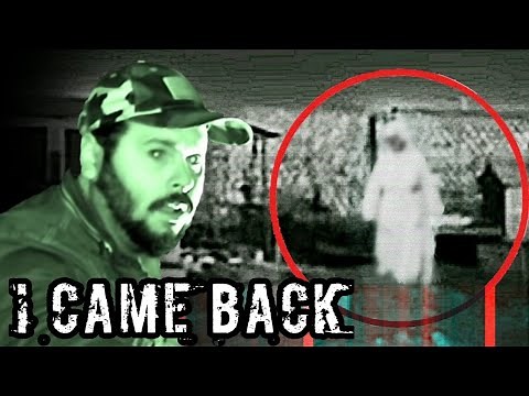 GHOST CAUGHT ON CAMERA ( I WENT BACK ) - FOUND SOMETHING TERRIFYING!