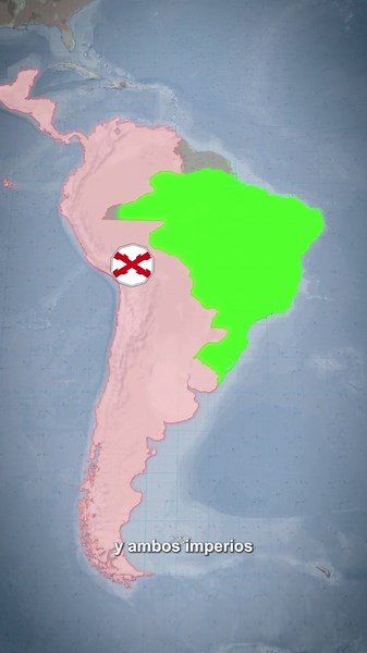 How did Brazil become the largest country in South America? 🌎