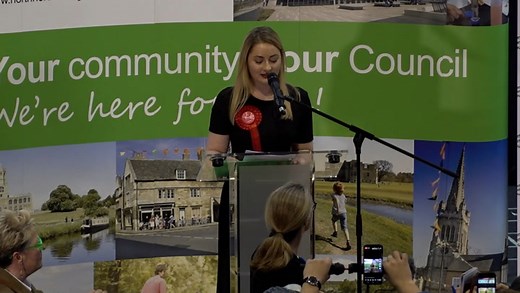 Moment Labour’s Gen Kitchen wins Wellingborough by-election: ‘People desperately want change’