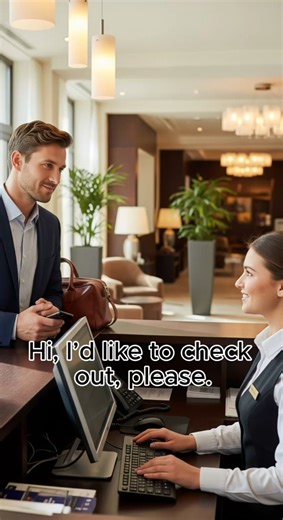 6/6 Common Hotel Scenarios | Hotel Checkout and Room Issues | English for Travelers