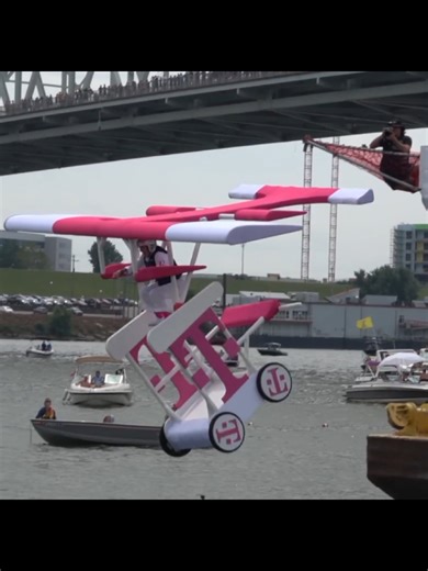 Red Bull Plane Stunt: Taking Off and Diving into Water