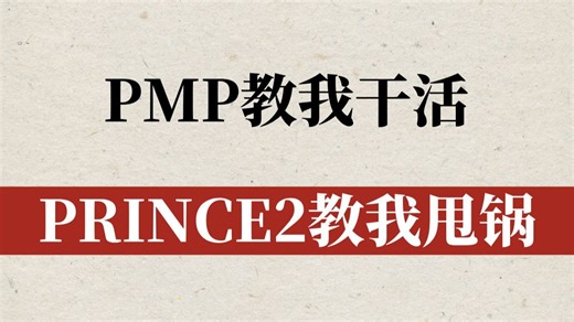 PMP的流程思维 × PRINCE2的控制逻辑 = 高效可控的实战项目套路
