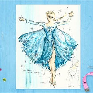 7.7K views · 87 reactions | Elsa’s stunning Ice Queen costume brings her enduring spirit to life while cutting a magical figure across the ice. | Disney On Ice | Facebook