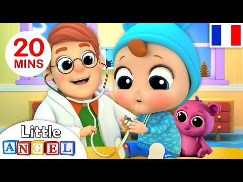 Comptine Bébé Chez Le Médecin - Dessin Animé Éducatif - Docteur, BINGO, Famille Doigts