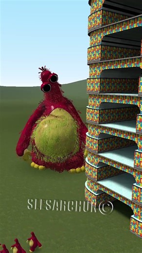 Choose Favorite Poppy Playtime 5 Lego Tallgrass in Garry's Mod ! #gmod