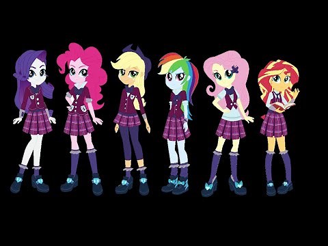 (MLP EQG SpeedPaint) Mane 6 as ShadowBolts
