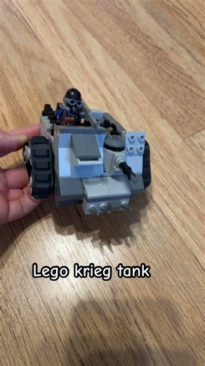 Making a Lego krieg tank warhammer 40 k
