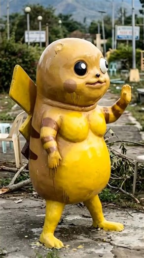 This Pikachu Statue Is A Crime
