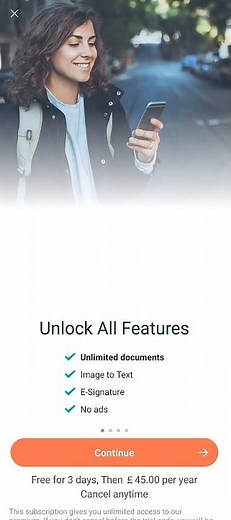How to create and share a PDF through Camscanner