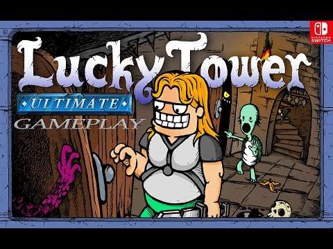 Your favorite slapstick cartoon game - Lucky Tower Ultimate [Switch] [HD] Gameplay