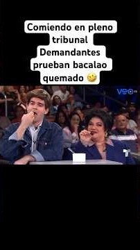 Raymond Y Sus Amigos Comiendo en pleno tribunal Demandantes prueban bacalao quemado 🤣