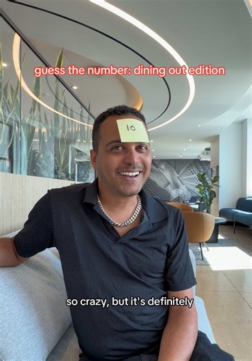 5-6-7-ATEEEEEE #OpenTable #coworkersbelike #officeantics #numbergame #headsupgame