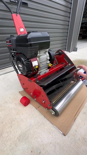 Who else likes to give the cylinder reel a spray after a mow particul... | Dr K Pyro