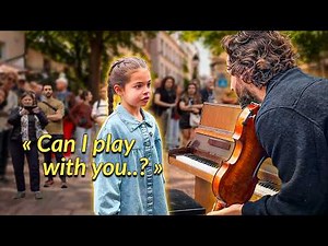 5 year old Maya little pianist played with us “Amelie Poulain” in Paris