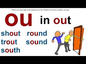 Easy Spelling Pattern: OU in Out, OW in Owl, OW in Bowl (SHORT VERSION) (Spelling List 9)