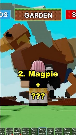 Top 5 Best Pet Combo in GAG #growagarden #roblox