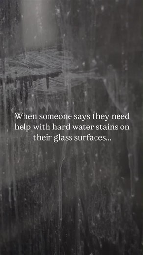 18 comments | When someone says they need help with hard water stains on their glass surfaces… We got you! Our Glass Restoration Stain Remover cuts through calcium, limescale, soap scum, and water spots, restoring your glass to like-new. Comes with a specially designed scourer pad for precise cleaning. | GLASSGUARD | Facebook