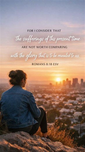 Today's pain is temporary. God's eternal glory is forever. Trust Him every season✝️ #bibleverse #god