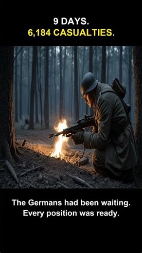 The 28th Infantry Division at Schmidt — Every Frontline Soldier a Casualty #Shorts