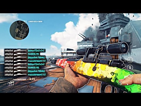 COD: WW2 QUICK SCOPE SNIPER MONTAGE/GAMEPLAY! #CODWWII