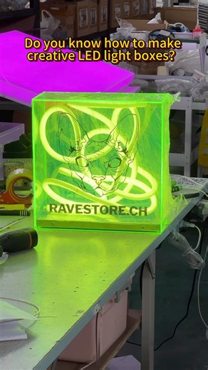 Lizi sign | Do you know how to make creative LED light box? #lightbox #ledsign #acryliclightbox #advertisingsign #advertising #advertisingfactory #sign... | Instagram