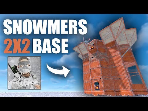 SNOWMERS 2X2 SNOWBALL BASE DESIGN RUST 2025