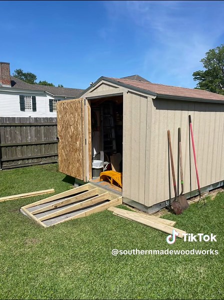 Shed Ramp Installation: Ground Leveling Guide