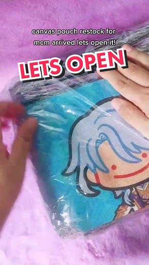 opening a package that arrived today! it contains some genshin canvas pouch restocks for mcm comic con, I still have many left from the last convention so this restock is smaller. Hope your preparations for mcm are going smoothly! #mcmcomiccon #mcmcomiccon2022 #mcmcomicconlondon #genshinimpact #hoyocreators #endlessjourney #genshinmerch #unboxing