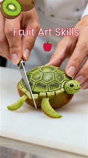 Kiwi Creative Fruit Carving 🍓